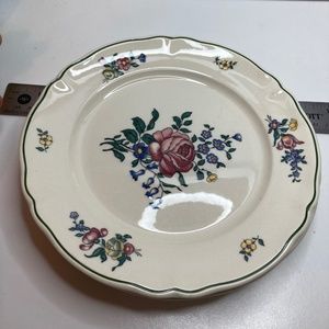 Villeroy & Boch AltStraBburg Vintage Set Of 3 Salad Plates 7.25 Inches Damaged